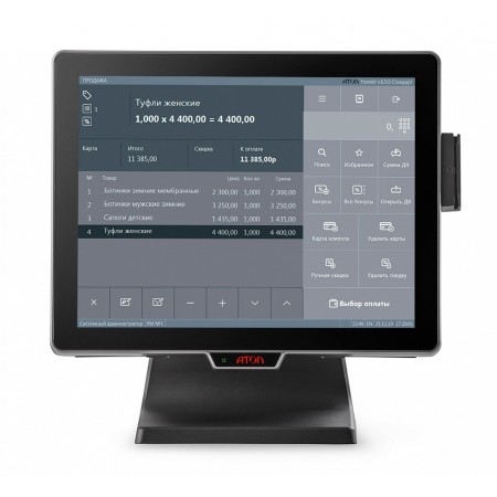 Сенсорный терминал АТОЛ JAZZ 15 Pro SSD 256 GB, 8 GB 