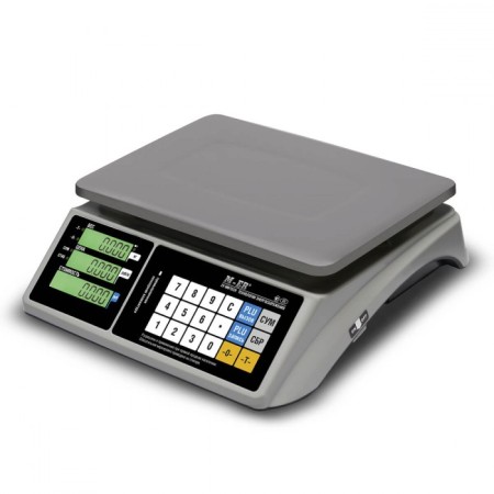 Торговые настольные весы M-ER 328 AC "TOUCH-M" LCD						
