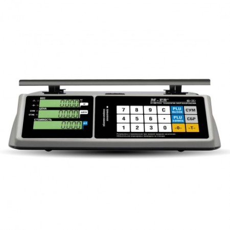 Торговые настольные весы M-ER 328 AC "TOUCH-M" LCD						