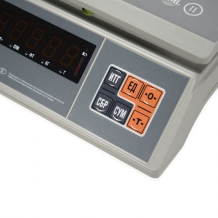 Фасовочные настольные весы M-ER 326 AFU "Post II" LED USB-COM		