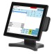 Сенсорный POS-монитор 15" Атол CPOS-15TM, P-CAP, с ридером МК, черный