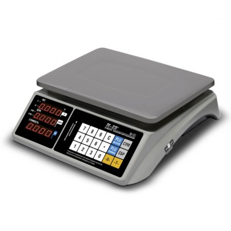 Торговые настольные весы M-ER 328 AC "TOUCH-M" LED RS232 и USB						