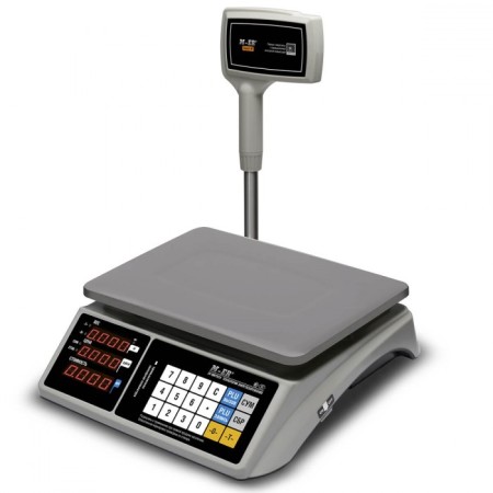 Торговые настольные весы M-ER 328 ACPX "TOUCH-M" LED						