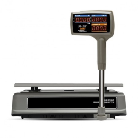 Торговые настольные весы M-ER 328 ACPX "TOUCH-M" LED						
