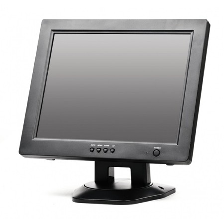 POS-монитор 12,1" АТОЛ LM12 (Rev.2), VGA, черный