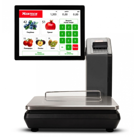 Весы торговые M-ER 725 PM "SELFPRINT"						