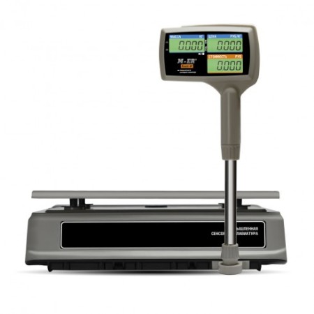 Торговые настольные весы M-ER 328 ACPX "TOUCH-M" LCD						