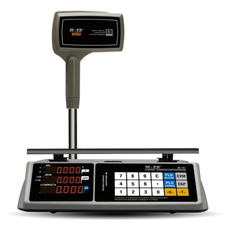 Торговые весы M-ER 328 ACPX-6.1 "TOUCH-M" LED RS232 и USB